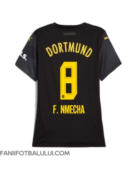 Borussia Dortmund Felix Nmecha #8 Tricou Fotbal Replică 2024-25 Femei Deplasare